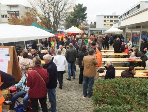 Fête de quartier 2015 de l'association de quartier Croisettes-Tuileries et environs à Epalinges - ambiance