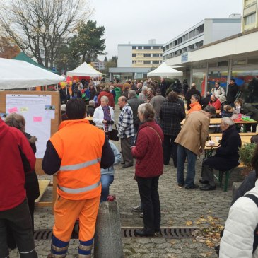 Fête de quartier 2015 de l'association de quartier Croisettes-Tuileries et environs à Epalinges - public