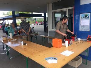 Vide-grenier 2016 de l'association de quartier Croisettes-Tuileries et environs à Epalinges