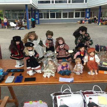 Vide-grenier 2016 de l'association de quartier Croisettes-Tuileries et environs à Epalinges