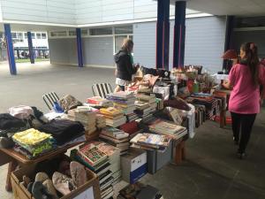 Vide-grenier 2016 de l'association de quartier Croisettes-Tuileries et environs à Epalinges
