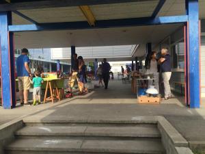 Vide-grenier 2016 de l'association de quartier Croisettes-Tuileries et environs à Epalinges