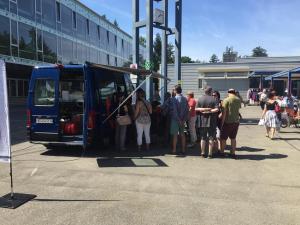 Vide-grenier 2016 de l'association de quartier Croisettes-Tuileries et environs à Epalinges