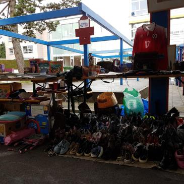 Vide-grenier 2017 de l'association de quartier Croisettes-Tuileries et environs à Epalinges